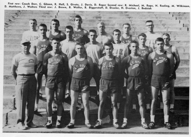 1960 Track Team....Bill Biggerstaff & Mike Wilkinson