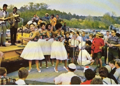 1964 Kidd Brewer Hill bandstand....can you spot CR Duncan, Bob Stallings and Dale?